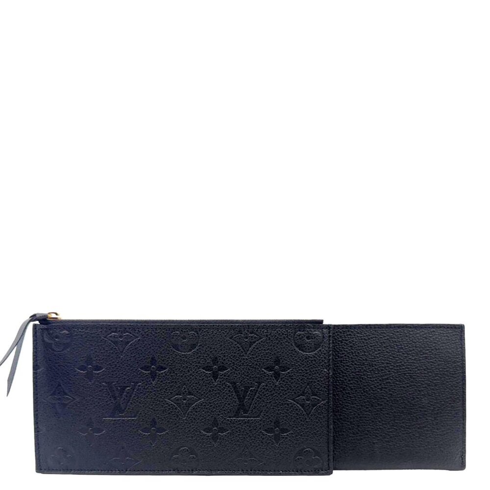 Louis Vuitton  Monogram Empreinte Leather Insert Card Holder Black - Picture 3 of 11